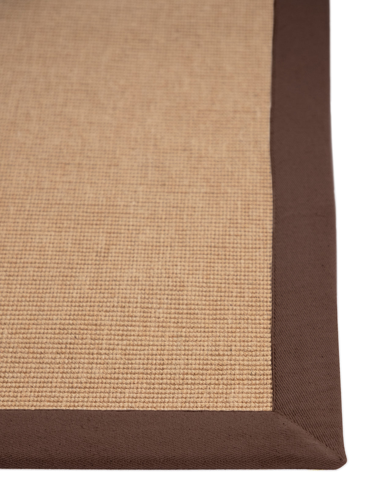 Sisalteppich Läufer Braun in braun aus sisal/jute