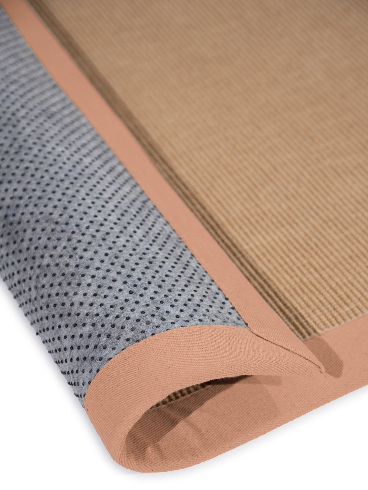 Sisalteppich Pfirsich aus Sisal/Jute