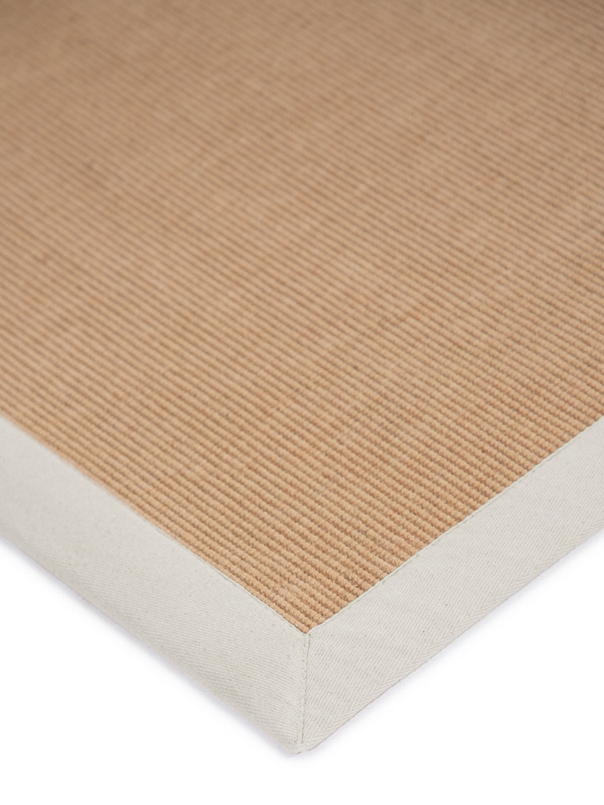 Sisalteppich Läufer Creme in creme aus sisal/jute