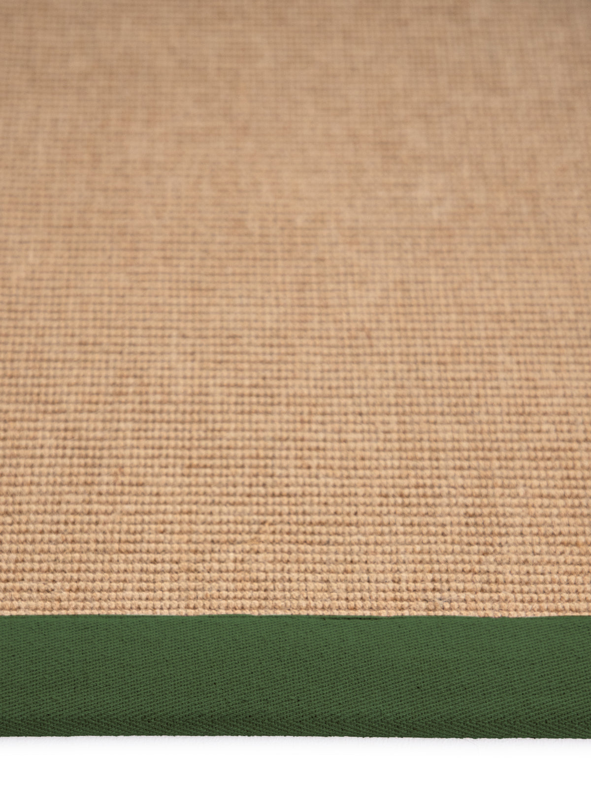 Sisalteppich Grün in grün aus sisal/jute