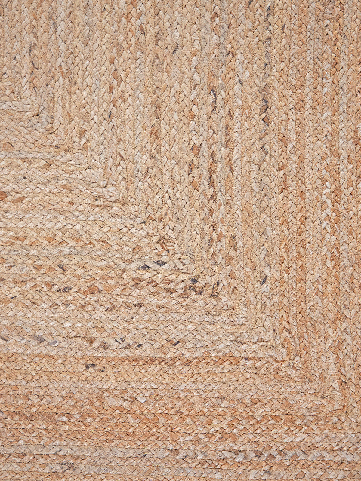 Juteteppich Nele Quadratisch Beige aus Sisal/Jute