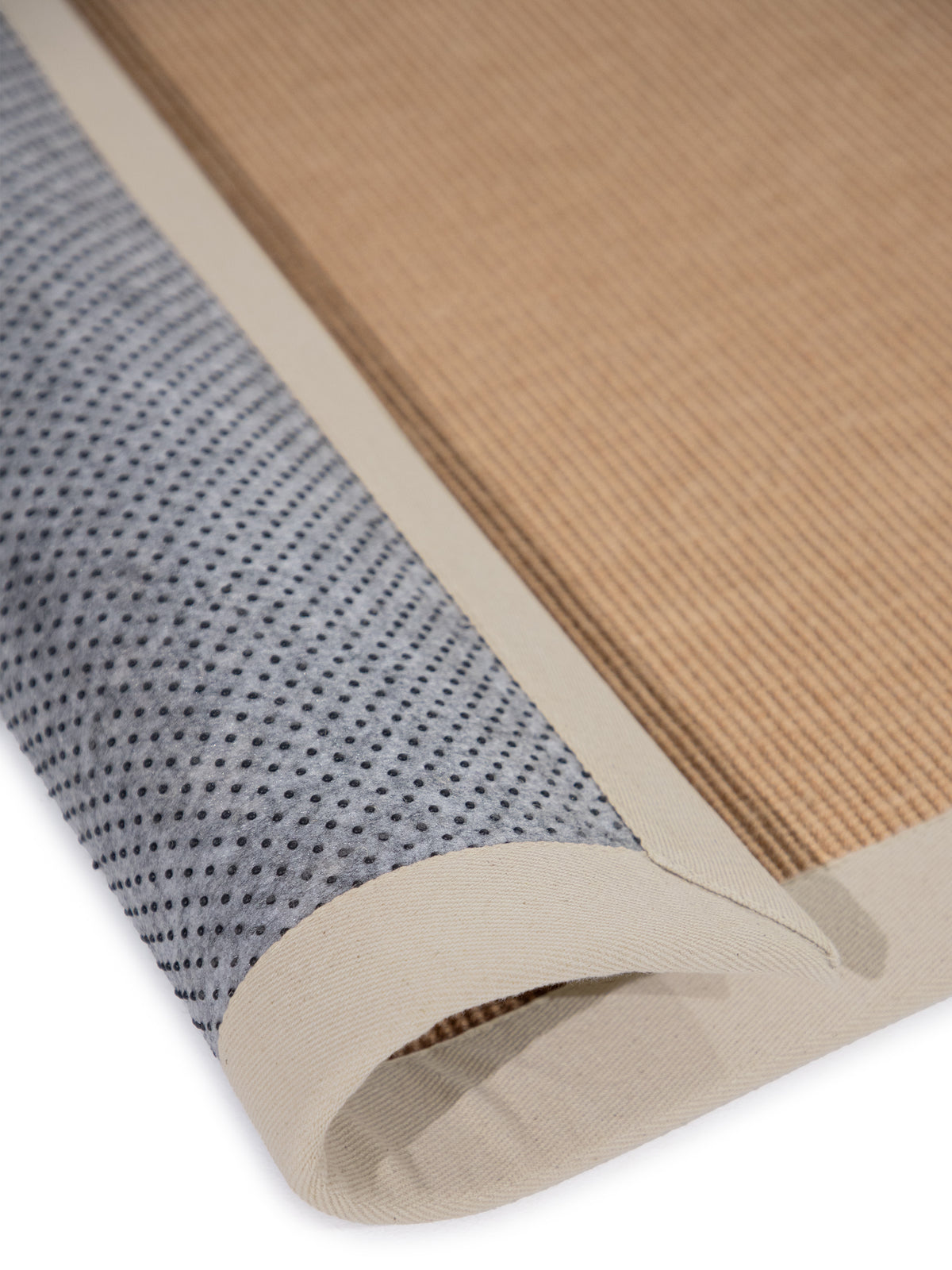 Sisalteppich Läufer Taupe aus Sisal/Jute