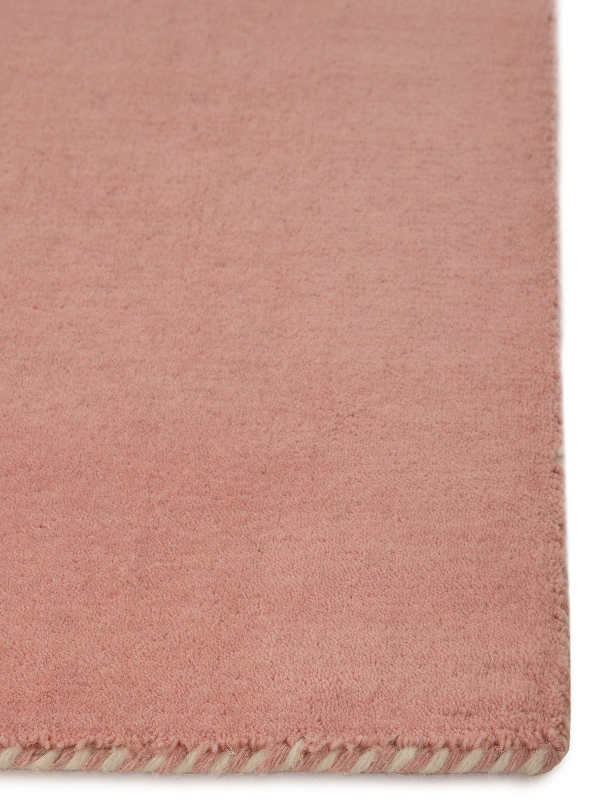 Wollteppich Gabbeh Lola Läufer Rosa aus Wolle