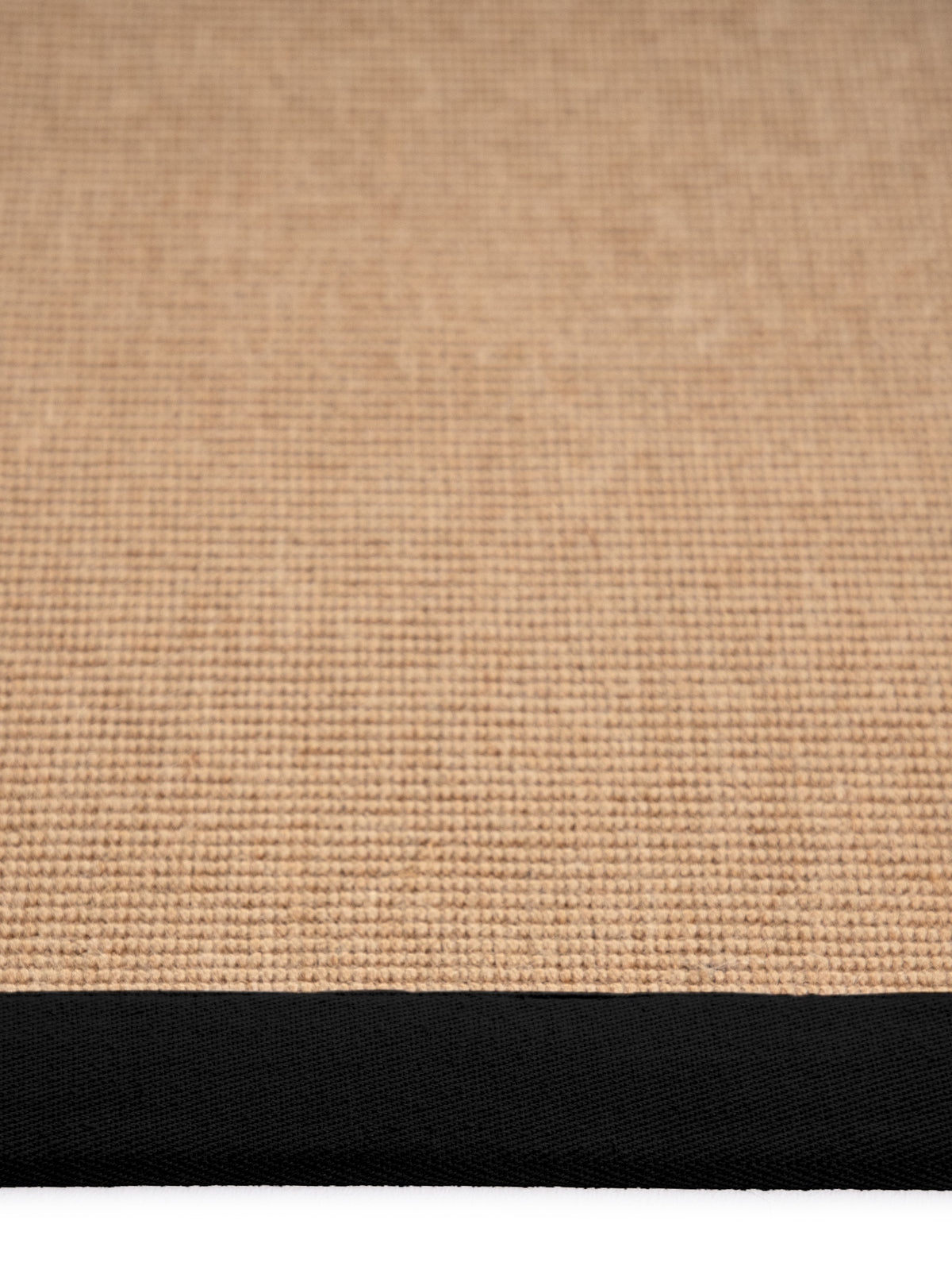 Sisalteppich Schwarz aus Sisal/Jute