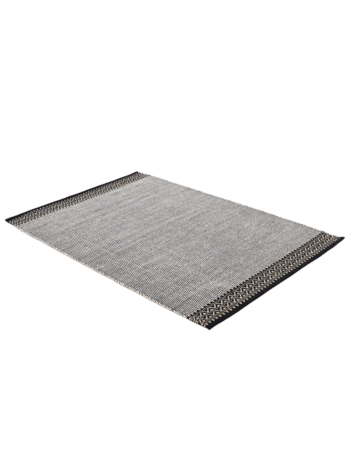 Flachgewebeteppich Kelim Mia Beige in beige aus baumwolle